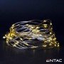Grinalda De 20 Leds Branco Quente 1M Entac