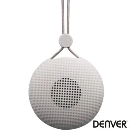 Coluna Bluetooth Portátil Bat/Mp3 Cinza Denver