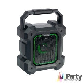 Coluna Amplificada Portátil 3" Com Efeitos Led Party