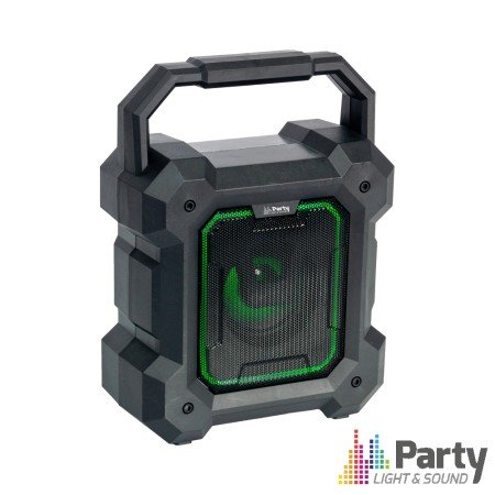 Coluna Amplificada Portátil 3" Com Efeitos Led Party