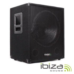 Grave Subwoofer Bi-Amplificado 18" 1200W Ibiza