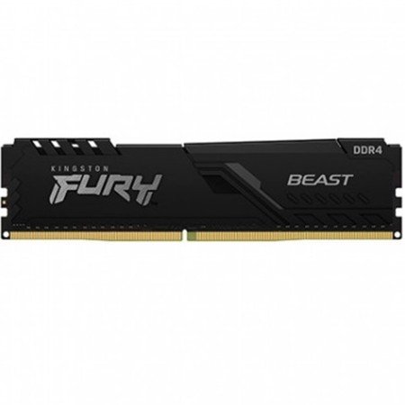Memória ram ddr4 16gb kingston - 3600mhz - pc4 28800 - fury beast black - cl 18 - 1.35v