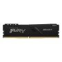 Memória ram ddr4 8gb kingston - 3200mhz - pc4 - 25600 - fury beast - preto