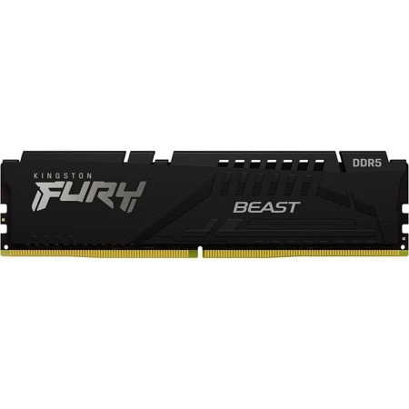 Memória RAM ddr5 8gb kingston - 6000 mhz - pc5 - 48000 - fury beast - cl36 - 1.25v - am5