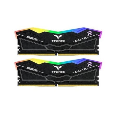 Memória ram ddr5 32gb 2 x 16gb teamgroup delta - 6000mhz - pc5 48000 - preto rgb - cl38 - 1.25v
