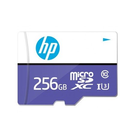 Cartão de memória micro secure digital micro sd hp 256gb classe 10 u3