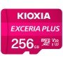 Cartão de memória micro secure digital sd kioxia 256gb exceria plus uhs - i c10 r98 com adaptador