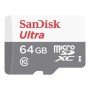 Cartão de memória micro secure digital sd hc + adaptador sandisk - 64gb - classe 10 - sdhc 100mb - s