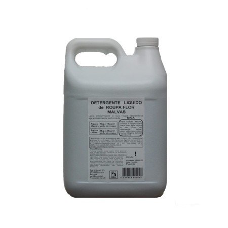 Detergente Liquído Roupa Talco- 5 Lt + Concentrado