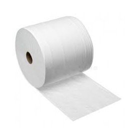 Rolo papel Folha Dupla Industrial Azul 400m x 2 Rolos
