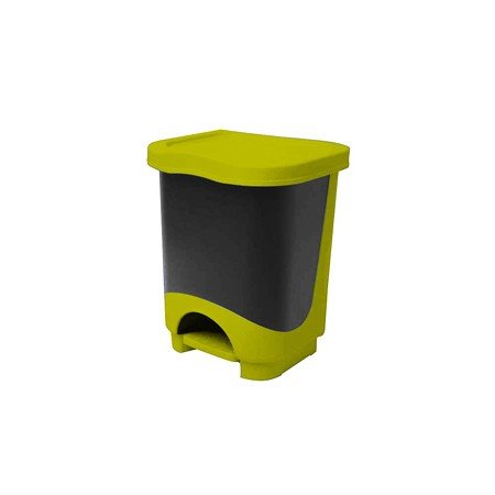 Balde C/ Pedal 18L Amarelo Ecoponto Qualidade C/Pedal