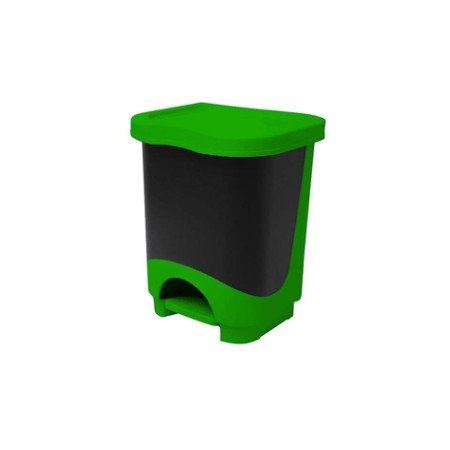 Balde C/ Pedal 18L Verde Ecoponto Qualidade C/Pedal