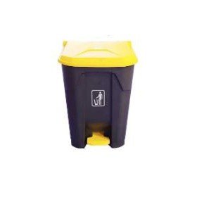 Balde Preto C/ Pedal 50L- Alta Qualidade C/Pedal
