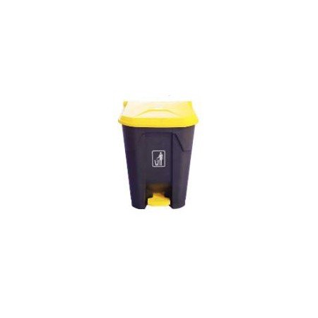 Balde Preto C/ Pedal 85L- Alta Qualidade C/Pedal