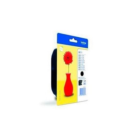Brother LC121 (LC121BKBP) Tinteiro ORIGINAL Preto