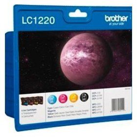 Brother LC1220 (LC1220VALBP) Tinteiro ORIGINAL 4 Cores
