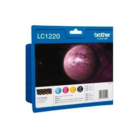Brother LC1220 (LC1220VALBP) Tinteiro ORIGINAL 4 Cores