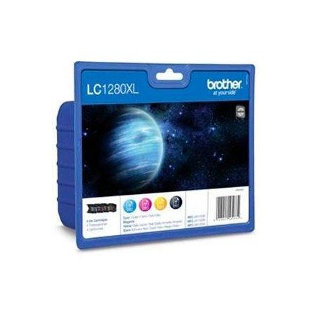 Brother LC1280 (LC1280XLVALBP) Tinteiro ORIGINAL 4 Cores