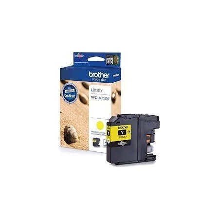 Brother LC12EY (LC12EY) Tinteiro ORIGINAL Amarelo