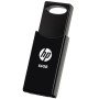 Memória usb 2.0 hp v212w 64gb preto