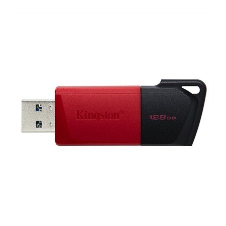 Memória usb 3.2 kingston 128gb datatraveler dtxm red