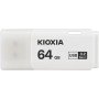 memoria usb 3.2 kioxia 64gb u301 branco