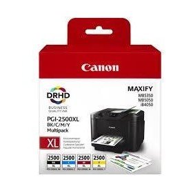 Canon PGI-2500XL Pack (9254B004/9254B006) Tinteiro ORIGINAL 4 Cores