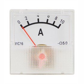 Amperímetro Analógico De Painel 10A Dc