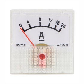 Amperímetro Analógico De Painel 20A Dc