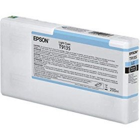 Epson T9135 (C13T913500) Tinteiro ORIGINAL Cyan Claro