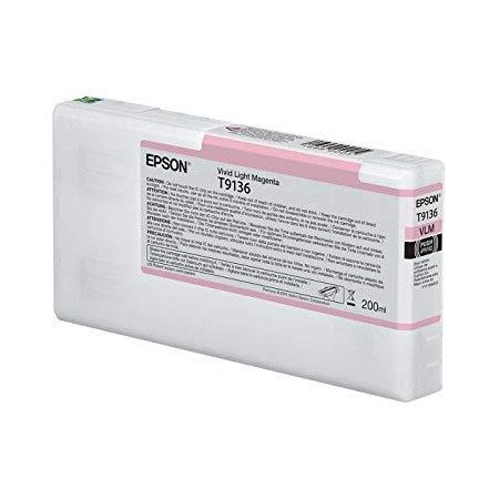 Epson T9136 (C13T913600) Tinteiro ORIGINAL Magenta Claro
