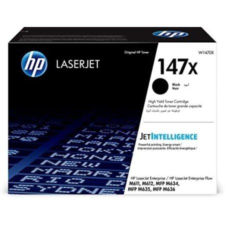 HP 147X (W1470X) Toner ORIGINAL Preto