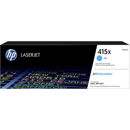 HP Nº 415X (W2031X) Toner ORIGINAL Cyan