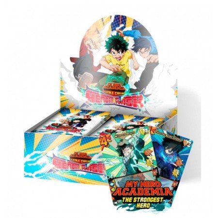 Jogo de cartas my hero academia booster box display series 3 24 unidades inglês