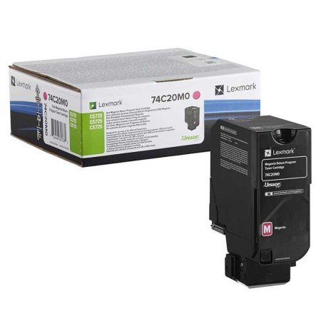 Lexmark 74C20M0 (74C20M0) Toner ORIGINAL Magenta