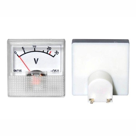 Voltímetro Analógico De Painel 30V Dc