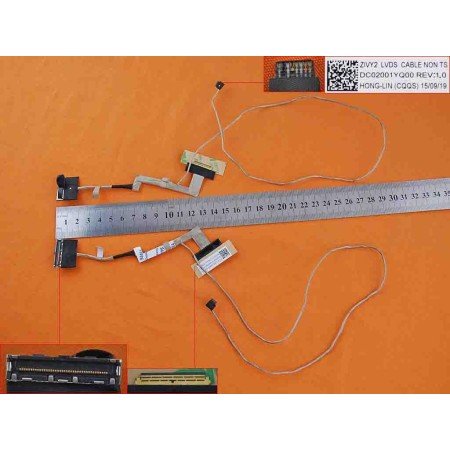 Cabo Flex para Portatil Lenovo Y50-70 30Pin Dc02001Yq00 Dc02001Yq10