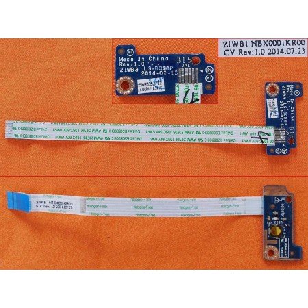 Placa do Botão de Alimentação com Cabo para Lenovo B40-70 B50-70 Ls-B098P