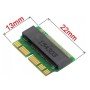 Adaptador SSD M.2 para Portatil Apple MacBook Air Pro A1465 A1466 A1502 A1398 2013-2015