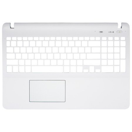 Carcaça Superior Teclado para Portatil Sony Vaio SVF152 Série SVF152C29M Branco Intro Pequeno