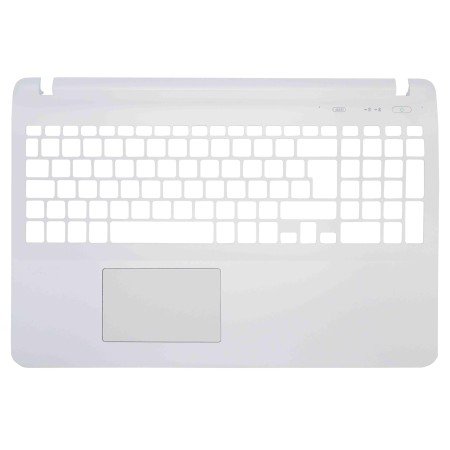 Carcaça Superior Teclado para Portatil Sony Vaio SVF152 Series Branco Intro Grande