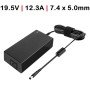 Carregador para Portatil Gaming Dell Alienware M18X 19.5V 12.3A 240W 7.4 X 5.0mm