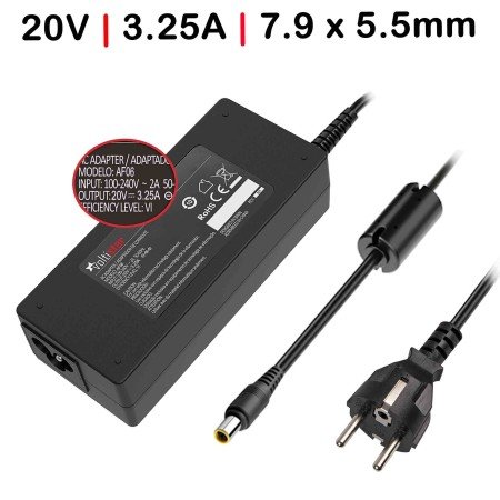 Carregador para Portatil Lenovo 3000 C100 3000 V100 20V 3.25A