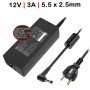 Carregador para Monitor 12V 3A 5.5 X 2.5mm 36W