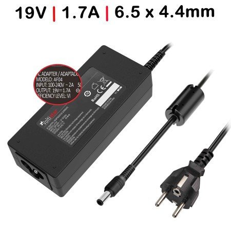Carregador para Monitor 19V 1.7A 6.5 X 4.4mm 32W