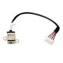 Conector DC Jack com Cabo para Portatil Asus N55S N55Sf N55Sl