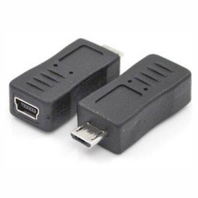 Ficha Adaptadora Micro Usb Macho / Mini Usb Fêmea
