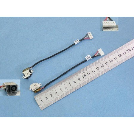 Conector DC Jack com Cabo para Portatil HP Pavilion DV6-6000, DV7-6000