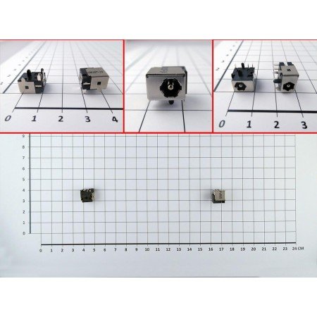 Conector DC Jack para Portatil HP Compaq Presario e Pavilion