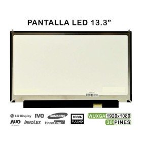 Ecrã LED de 13.3" para Portatil LP133Wf6-Spb1 Ips FHD 30 Pines